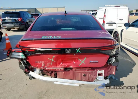 2025 Honda Accord Hybrid Sport-L z USA, uszkodzony, nr VIN 1HGCY2F74SA036939